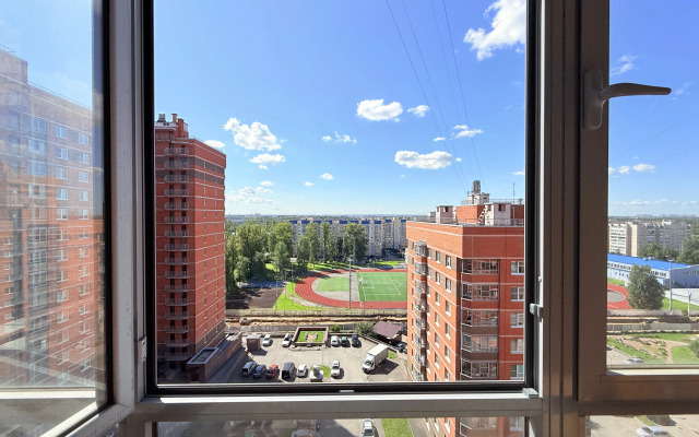 Kvartira studiya Nevabed v Metallostroye na Sadovoy Apartments