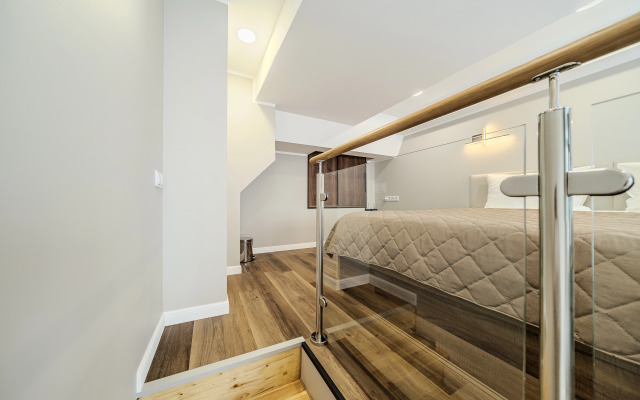 Novaya uyutnaya studiya na Prilukskoy Apartments