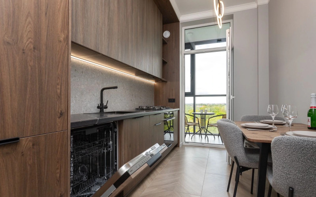 Квартира Уютная в центре с видом на парк