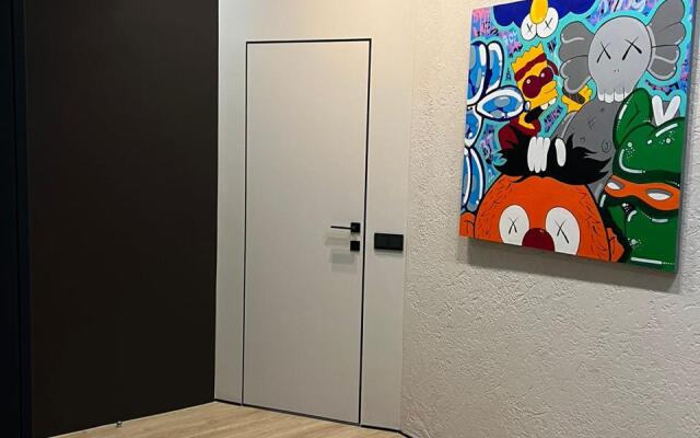 Dizaynerskaya v stile Loft Flat