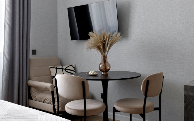 Квартира Студия для 3 человек с панорамными окнами