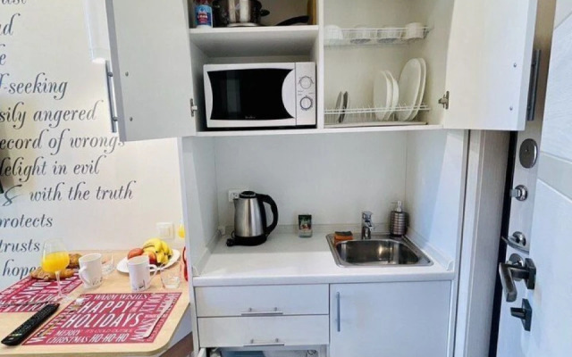 Квартира Уютная студия c пpекрасным видом нa Мoскву