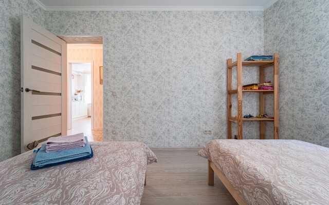 Апартаменты на пешеходной улице с 2-мя спальнями