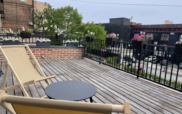 Апартаменты Room Comfort plus Terrace в Nikolaev Building