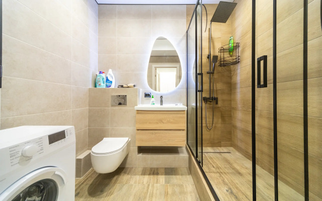 Uyutnaya Studiya V Novom Dome U Zhd Vokzala Apartments