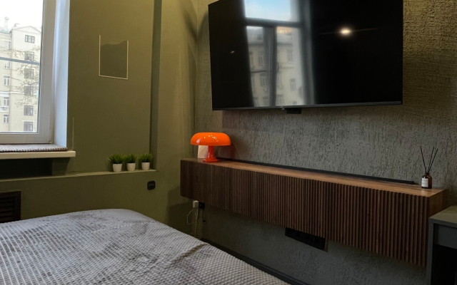 Квартира студия дизайнерская на Курской