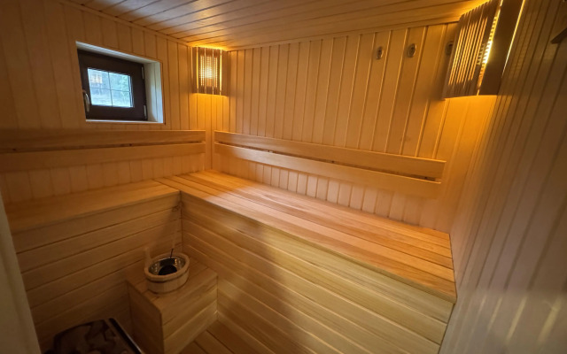 Частный дом 1 с Видом на Озеро Киркколампи и Собственной Сауной