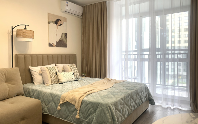 Квартира Студия Рядом с Центром и Аквапарком ЛетоЛето