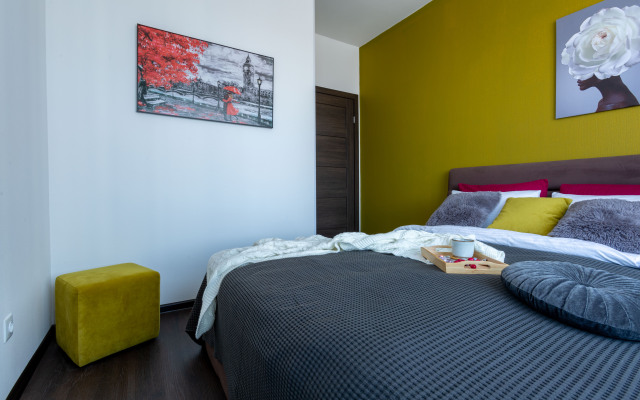 Апартаменты Видовая Евродвушка  у Метро Обводный Канал