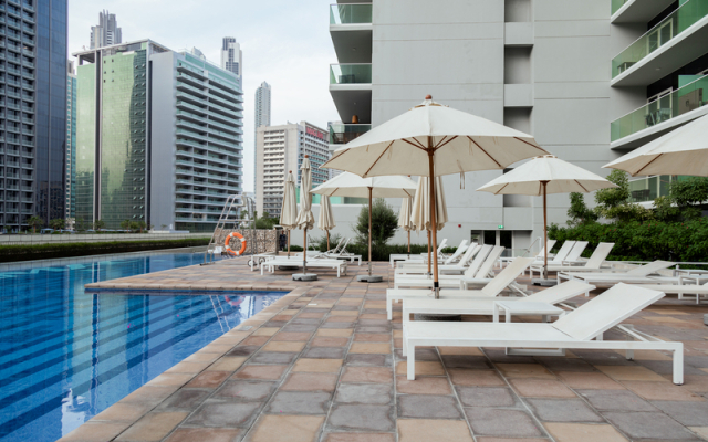 Апартаменты Luxurious 1BR at Keyrock Pool & Gym Access