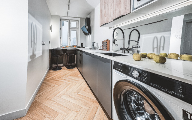 Тихая квартира в центре деловой жизни