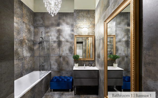 Апартаменты Minin Apartments с видом на Фонтанку 130 кв.м.