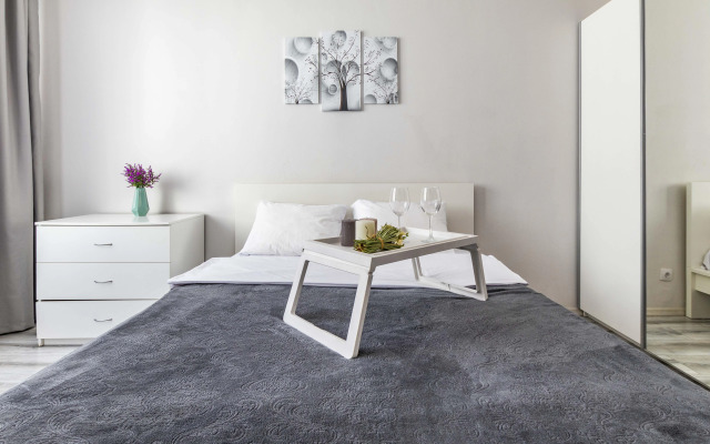 Квартира евродвушка BeGuest возле м. Уральская для четверых