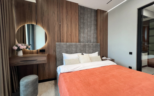 Апартаменты Элегантная студия с панорамным видом на Ташкент Сити