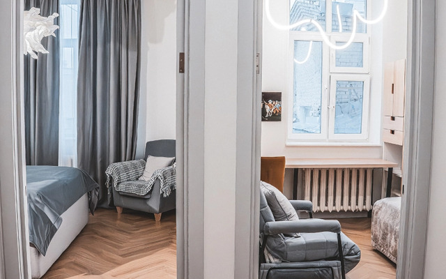 Тихая квартира в центре деловой жизни