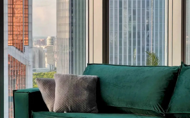 Апартаменты Москва Сити Liberty 54 этаж 2 комнаты