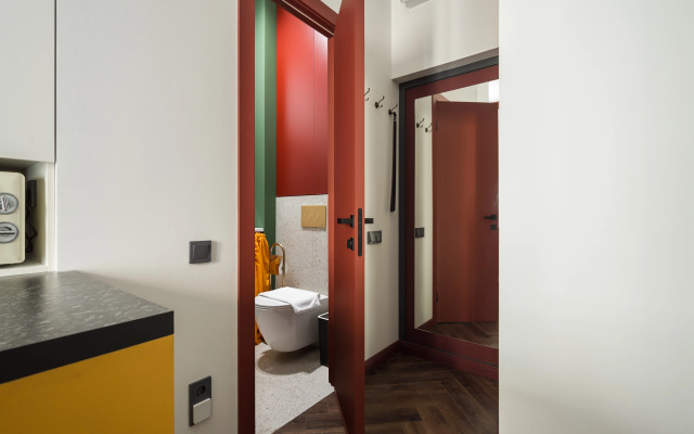 Квартира New Horizon Art Vinil 54 новое пространство с уникальным интерьером и технологиями умного дома