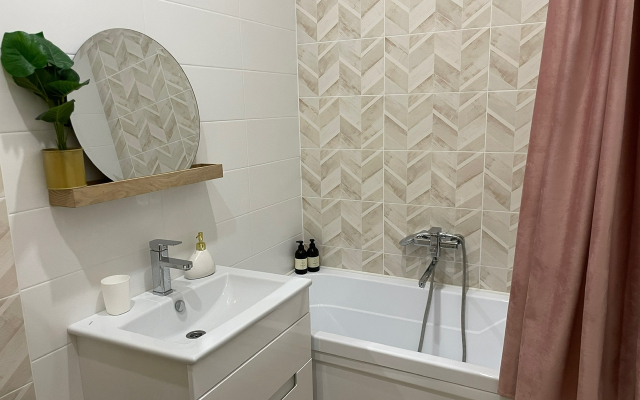 Апартаменты Уютная евродвушка в спальном районе