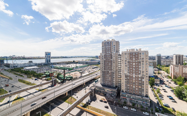 Uyutnaya s Vidom vozle Akvaparka i Tsentra Kazani ot seti Rushouse (RusKhaus) Flat