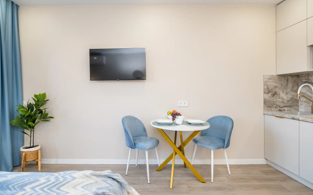 Апартаменты Дизайнерская студия для семьи или компании до 3-х человек