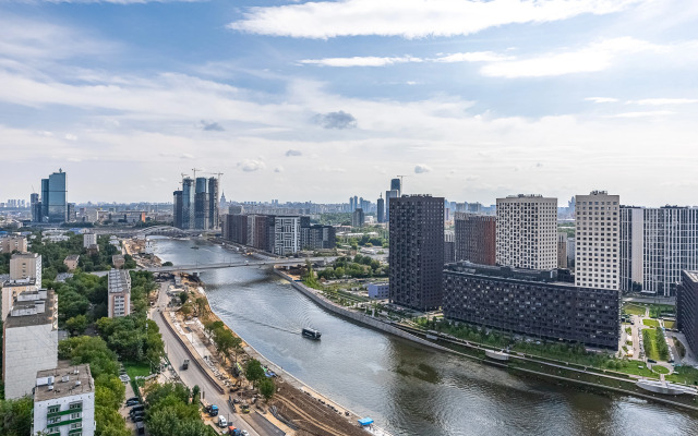 Квартира Просторная квартира с видом на Москва Сити