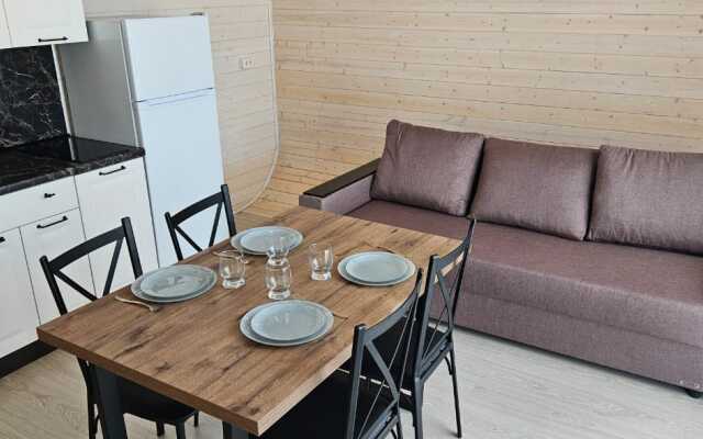 Бунгало Капсульный Отель на 4 человека у моря