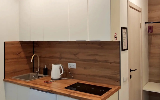 Квартира студия 22 м² 2 кровати