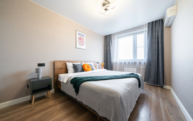 Квартира Стильная двухкомнатная квартира Natali apart на метро Пражская