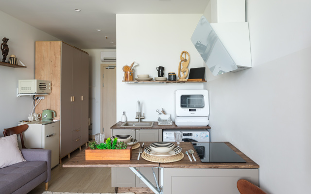 TWO CITIES Tekhnopark U Ostrova Mechty Apartments