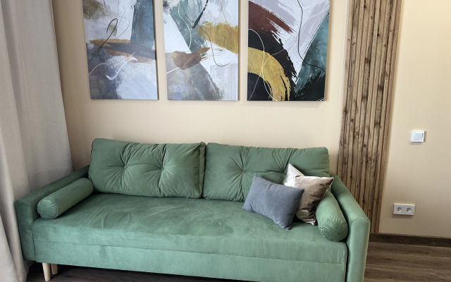 Апартаменты Уютные Современные с Балконом в ЖК Кислород (169)