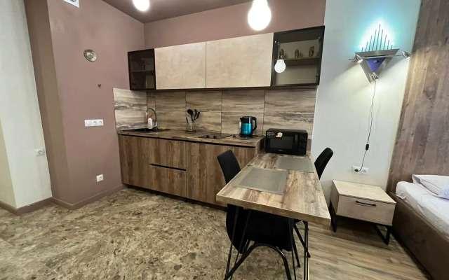 Uyutnaya Studiya v Tsentre Vzletki Flat