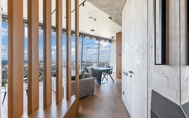 Апартаменты 77 этаж Москва Сити 2х комнатные