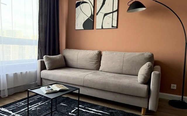 Апартаменты евродвушка с видом на Москва-Сити