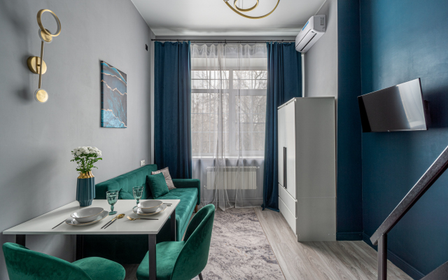 Studiya Emerald Room u MCD Veshnyaki Flat