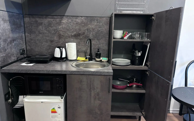 Квартира Студия Двухместная с Двуспальной Кроватью