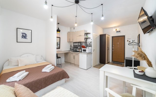 Dizaynerskaya studiya s razlichnym raspolozheniyem blizko k tsentru i meropriyatiyem po plyazham Flat