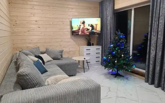 Гостевой дом с сауной вблизи реки и озера Ладоги Лисий берег