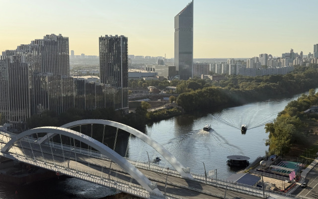 Квартира Творческая евродвушка с видом на Москва-реку