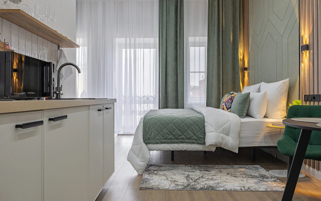 Апартаменты Уютная Студия на Улице Рождественской