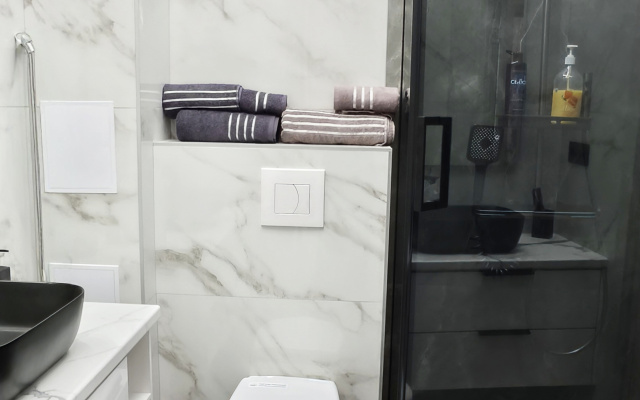 Apartamenty Stil'nye Novyj dom Svoa terrasa