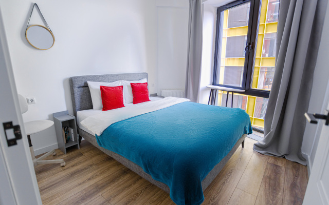 Апартаменты Lalapart Bluesky евродвушка на Новодмитровской улице