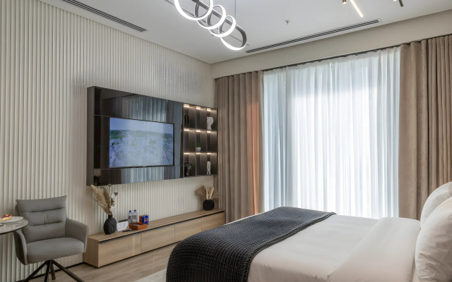 Apartamenty Premium Studia v elitnom ZK Nest One na 18 etaze (353)