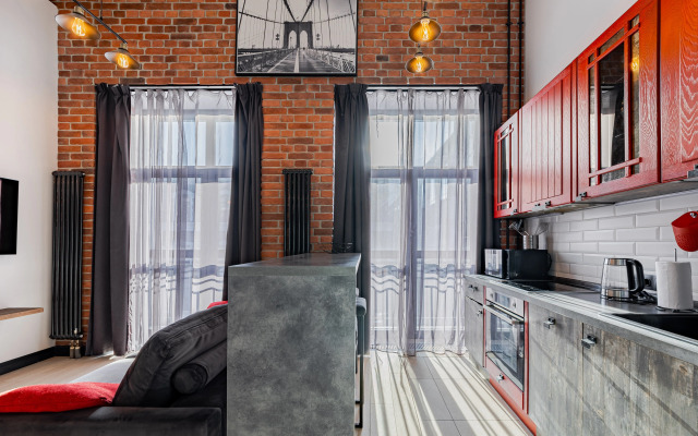 Квартира Двухуровневая студия Smart Host на Н. Красносельской