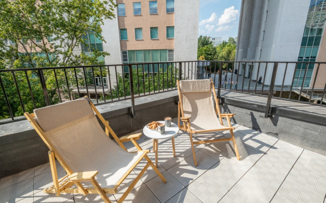 Apartamenty Comfort Life na Hersonskoj s terrasoj
