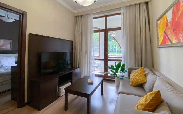 Однокомнатная квартира с Видом на Горы в 300м от Подъёмника