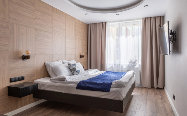 Квартира на Пулковском Шоссе с Большой Кроватью