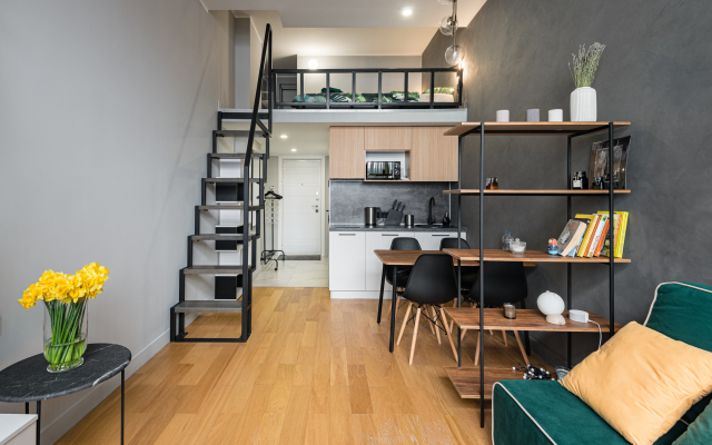 Flat Inn ryadom s metro Chistyye prudy na Myasnitskoy ulitse Apartments