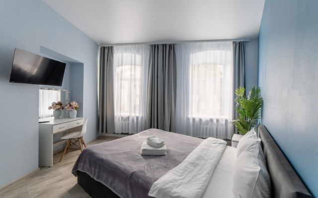 Апартаменты Новые Двухкомнатные с видом на Покровку №3