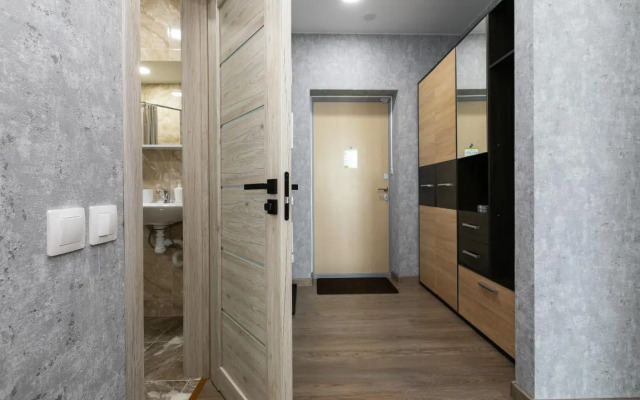 Двухкомнатные апартаменты Этажидейли возле ЖД вокзала