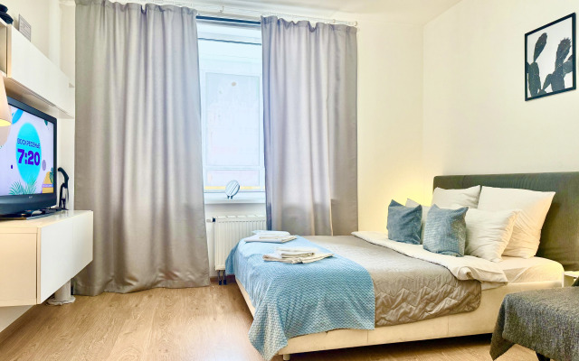 Апартаменты Семейные с Панорамным Балконом